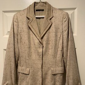 Women's Tweed Elie Tahari Blazer--Size 10